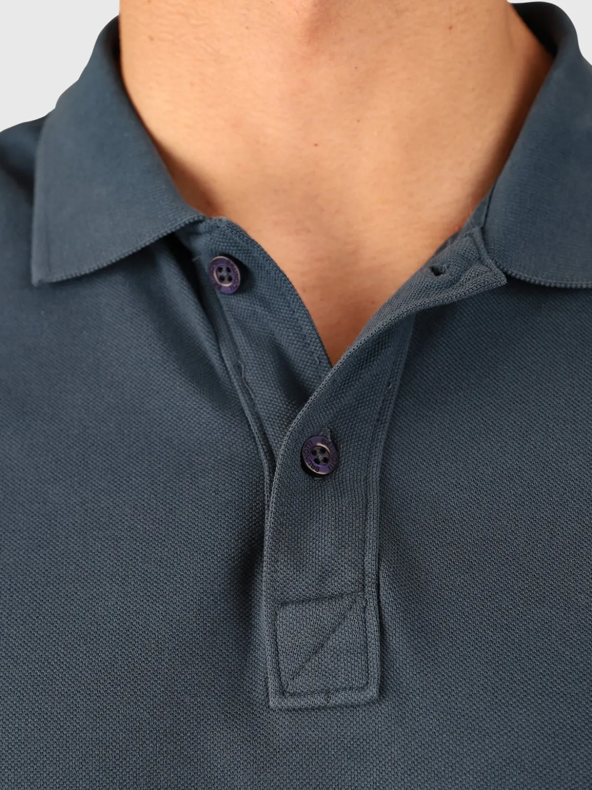 TavECO-N Heren Polo Shortsleeve | Blauw