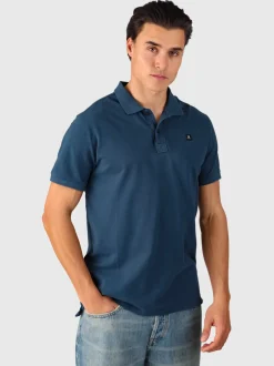 TavECO-N Heren Polo Shortsleeve | Blauw