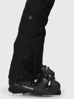 Tavors Dames Softshell Skibroek | Zwart