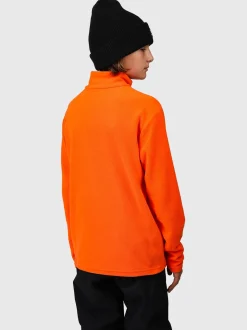 Tenny Jongens Fleece | Punch Orange