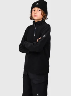 Tenny Jongens Fleece | Zwart