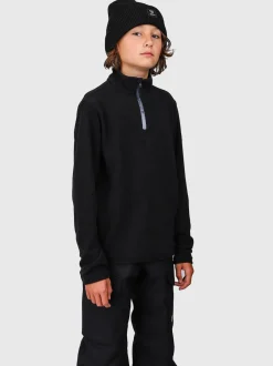 Tenny Jongens Fleece | Zwart