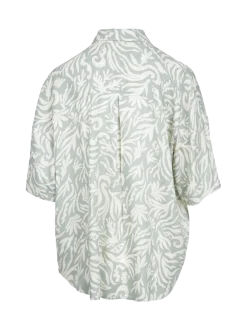 Teodhora Dames Shirt | Aqua Grey
