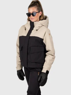 Terrea Dames Ski Jas | Zwart