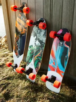 Tiedye Longboard | Groen