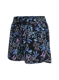 Toluca-Print Dames Zwem Shorts | Zwart