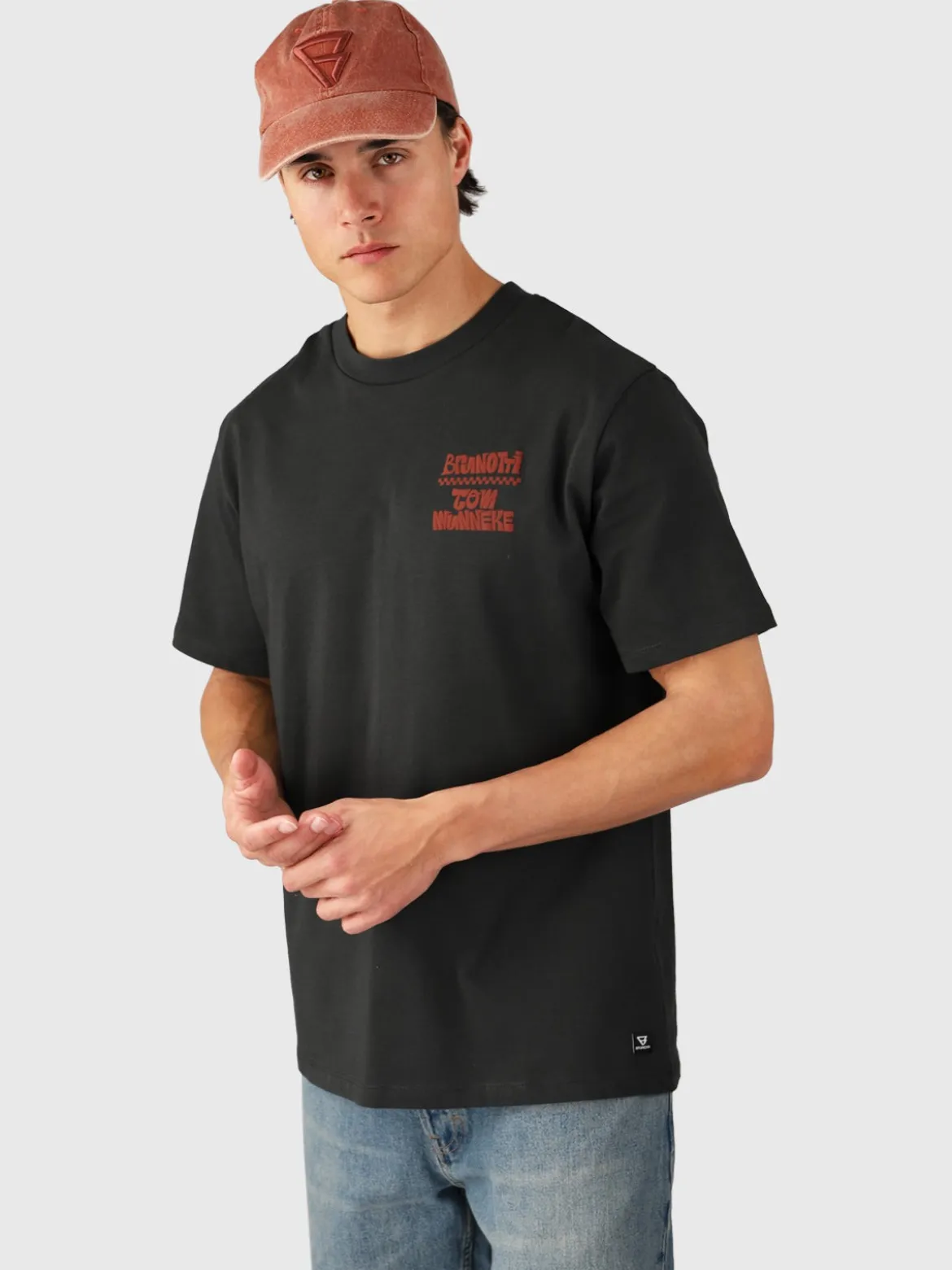 Tom-Artist Heren T-shirt | Pirate Black