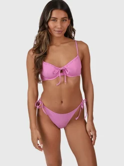 Tutaire-Rib Dames Beugel Bikini Set | Violet