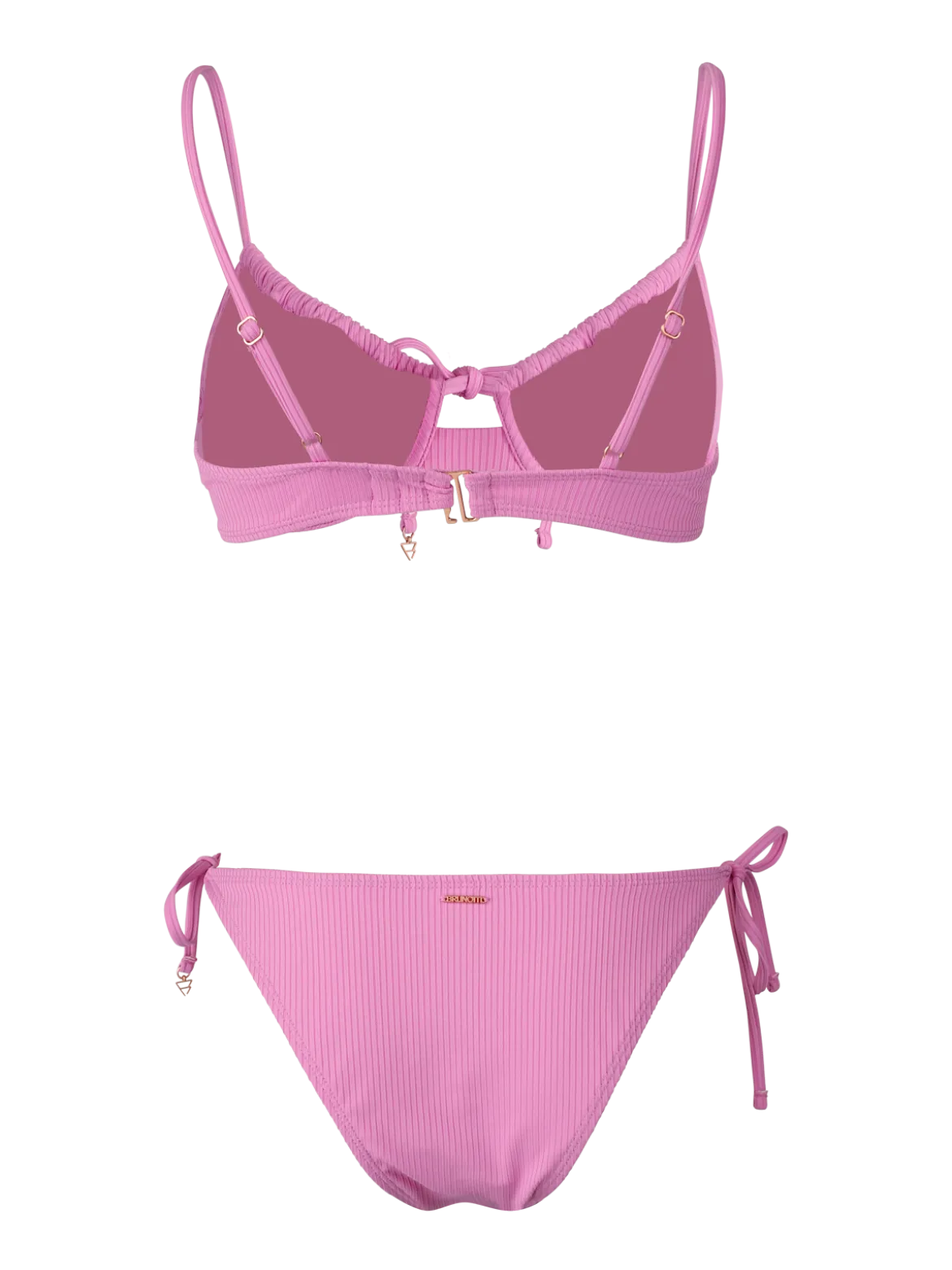 Tutaire-Rib Dames Beugel Bikini Set | Violet