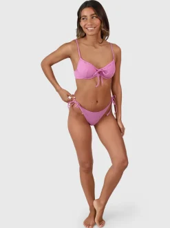 Tutaire-Rib Dames Beugel Bikini Set | Violet