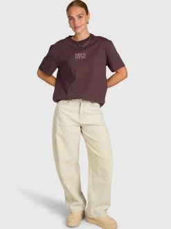 Unessa Women T-Shirt | Raisin