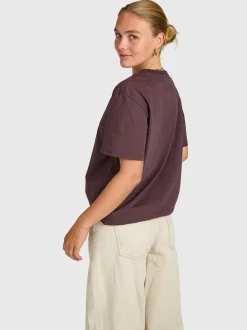 Unessa Women T-Shirt | Raisin