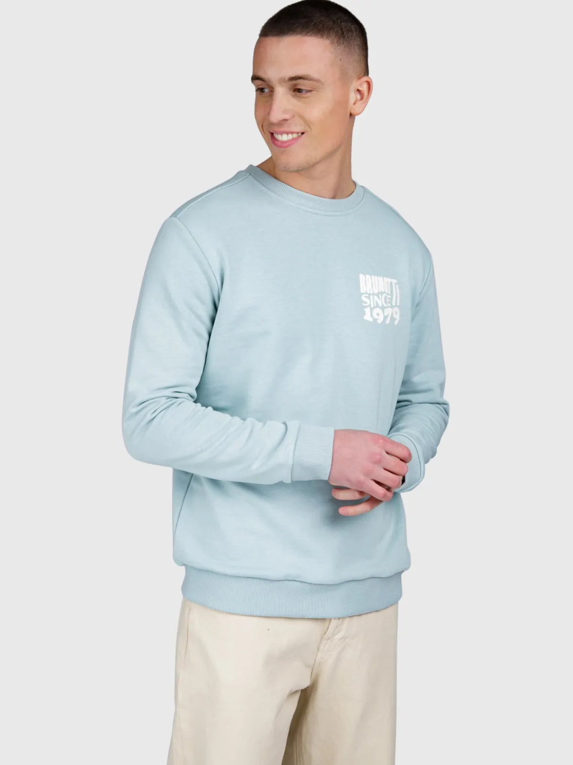Vito Heren Sweater | Mist