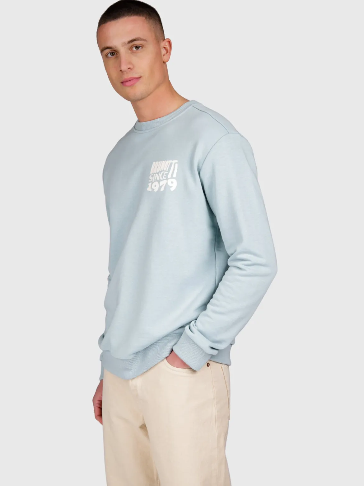 Vito Heren Sweater | Mist
