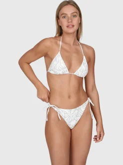 Vivienne-Print Dames Bikini | Aqua Grey