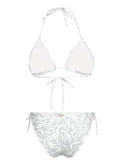 Vivienne-Print Dames Bikini | Aqua Grey
