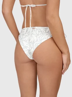 Vivienne-Print Dames Bikini | Aqua Grey