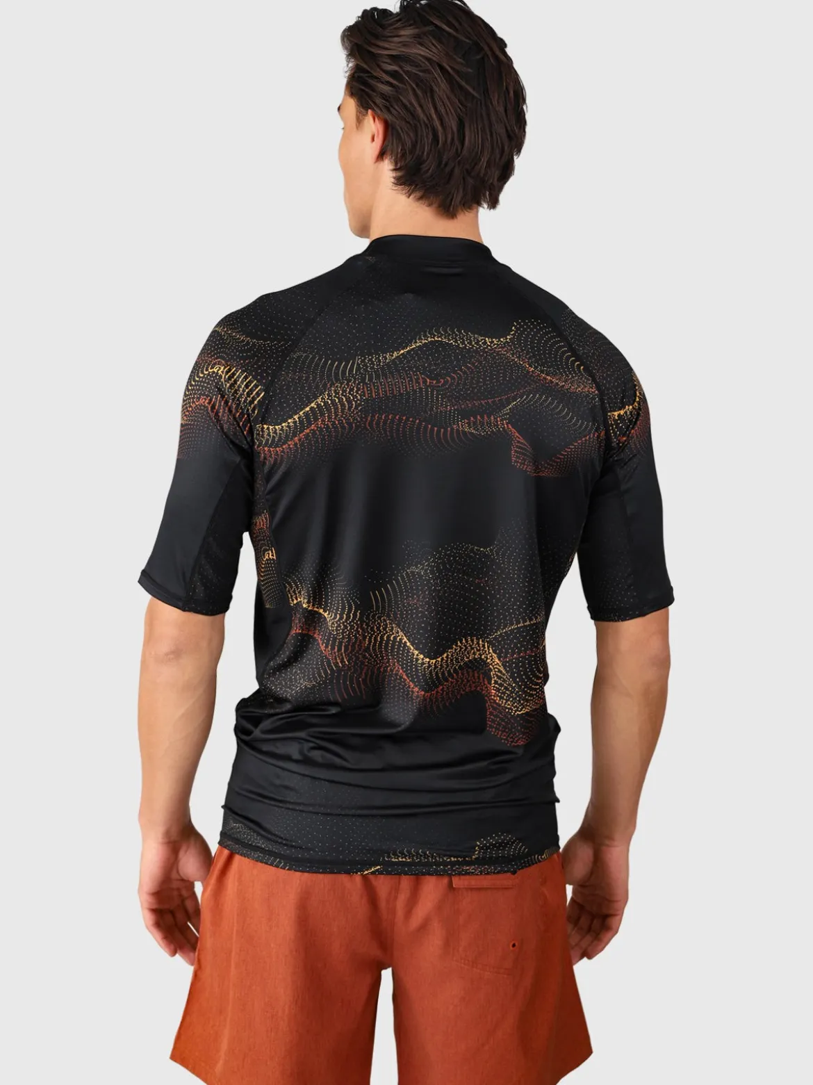 Waveguard-Water Men Rashguard | Pirate Black