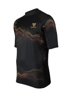 Waveguard-Water Men Rashguard | Pirate Black