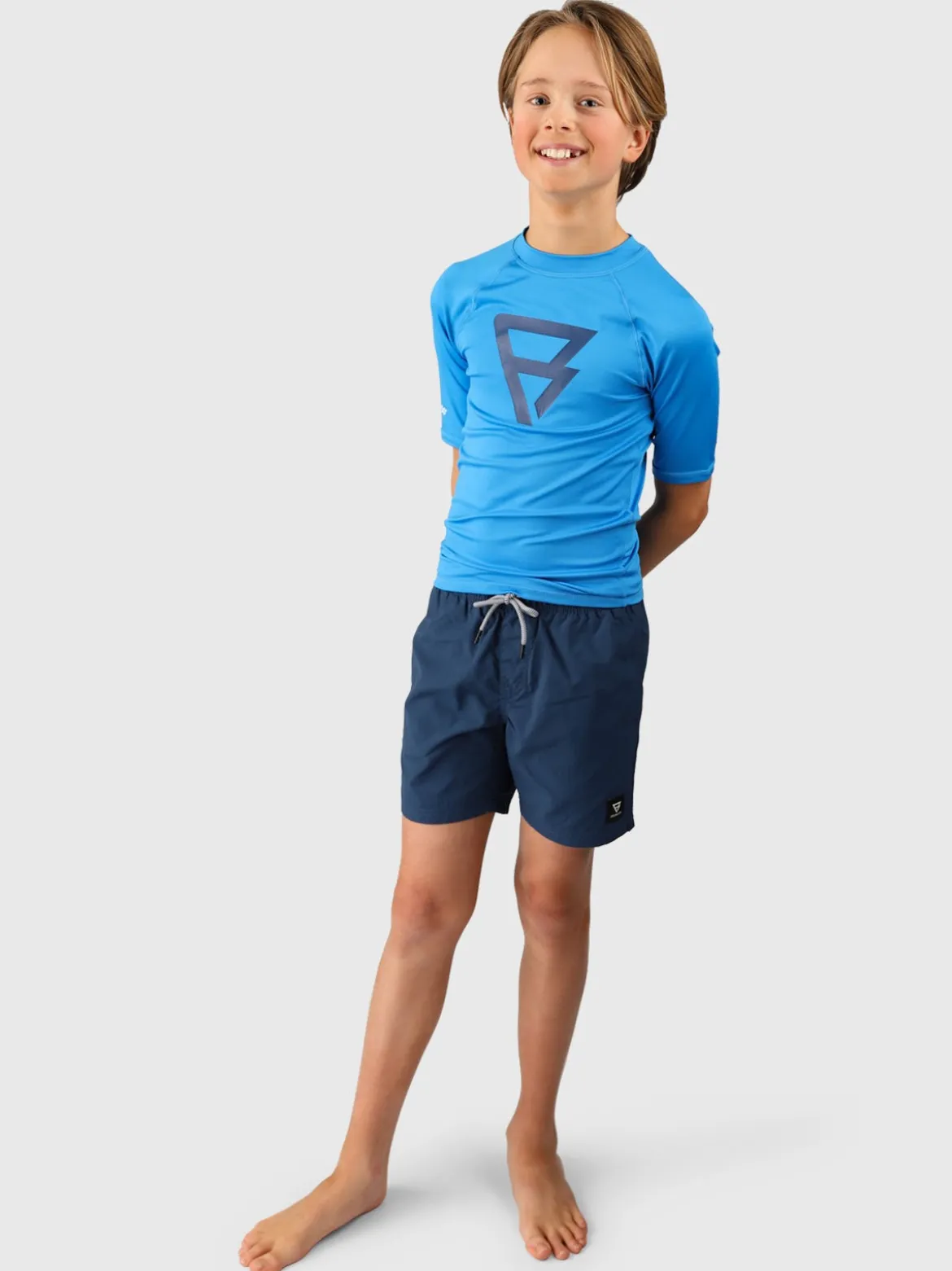 Waveguardy Boys Rashguard | Neon Blue