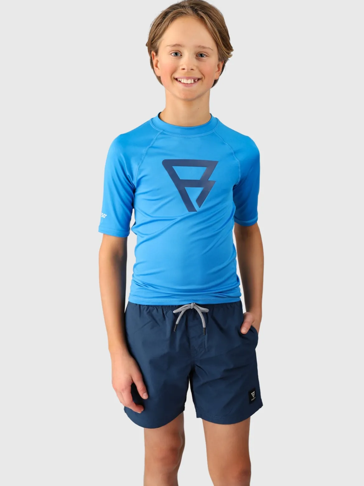 Waveguardy Boys Rashguard | Neon Blue
