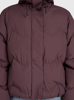 Wave Women Jacket | Raisin