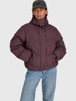 Wave Women Jacket | Raisin