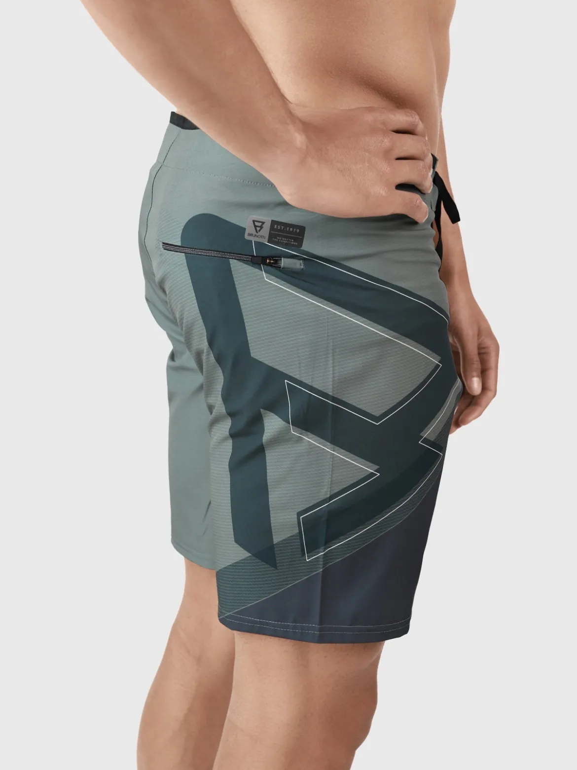 Weston-PP Heren Boardshort | Groen