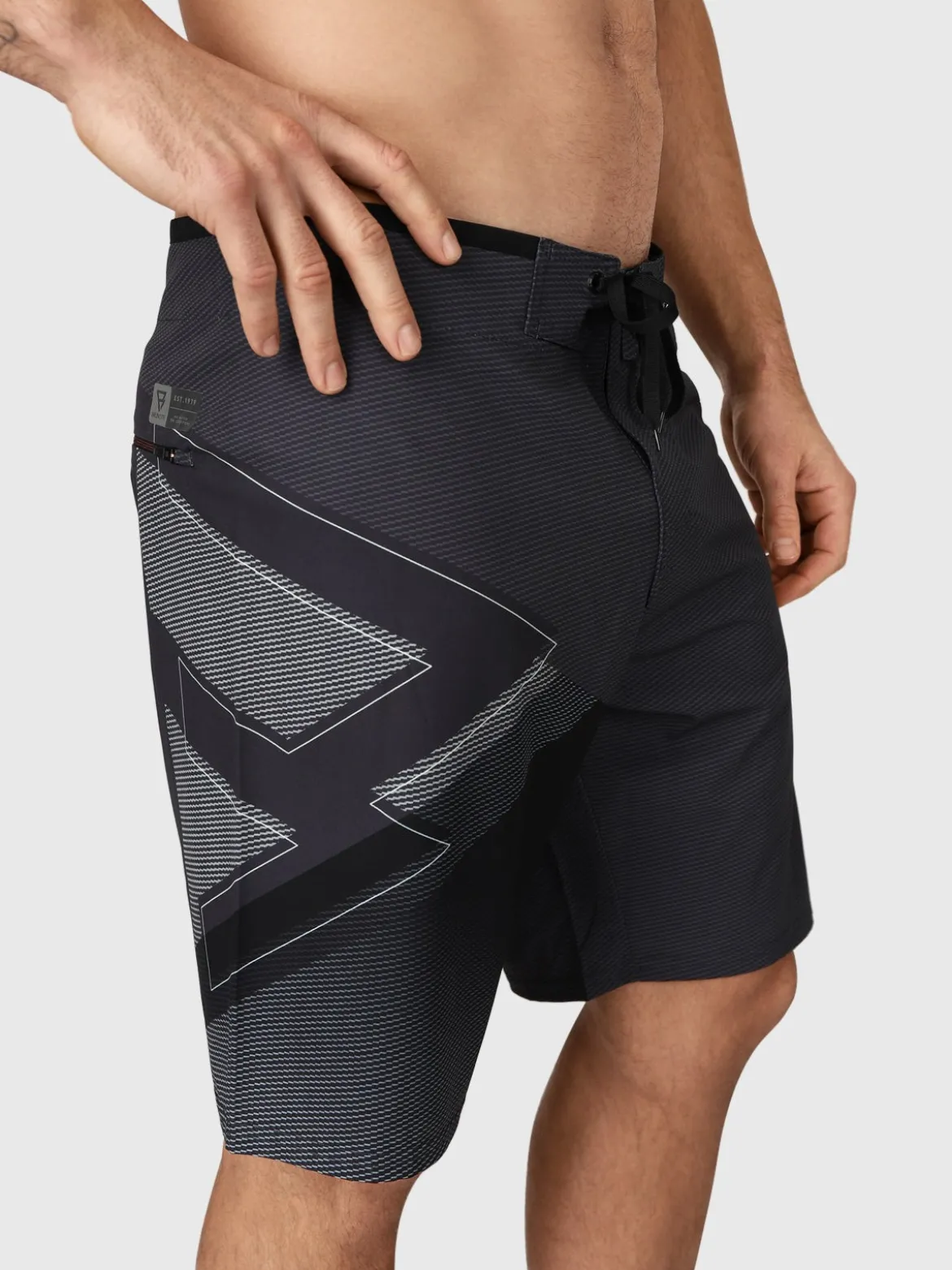 Weston-PP Heren Boardshort | Zwart
