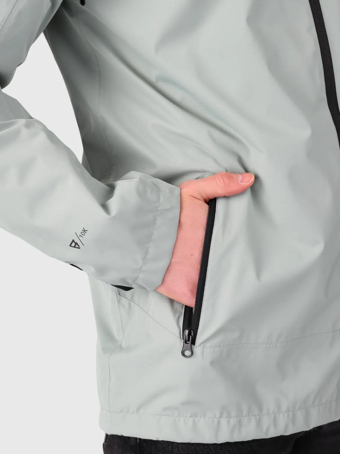 Weylin Heren Regenjas | Jet Grey