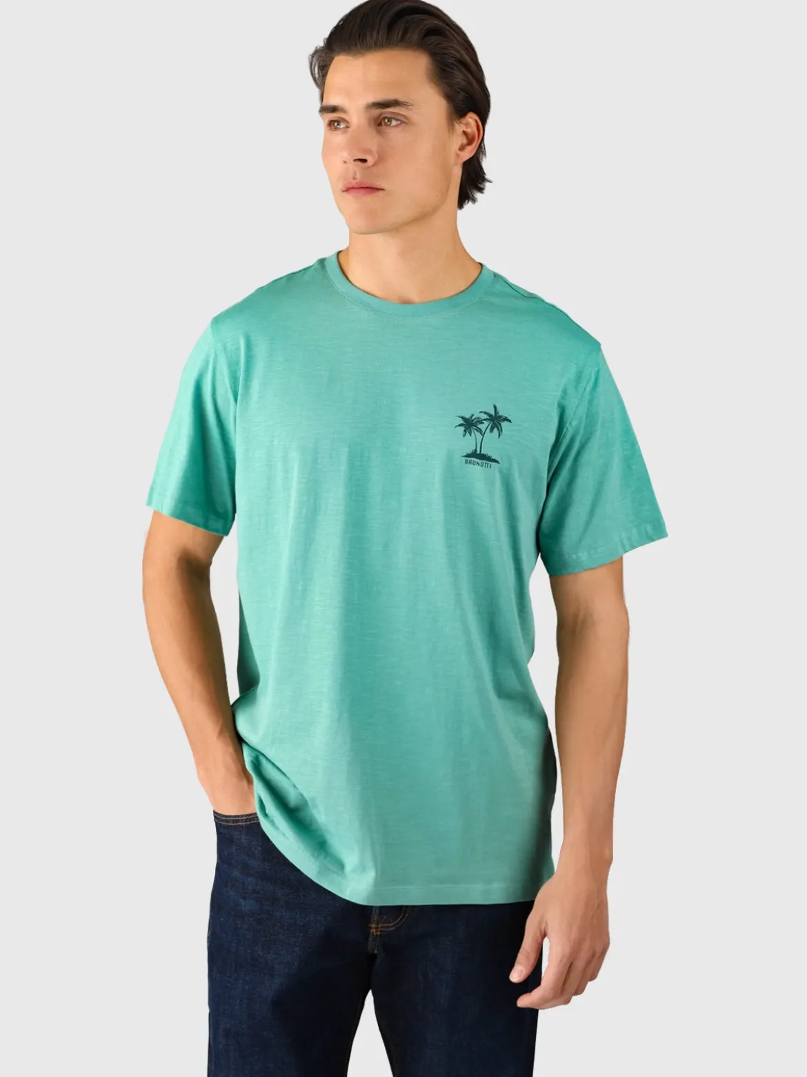 Whiterly Heren T-shirt | Bottle Green