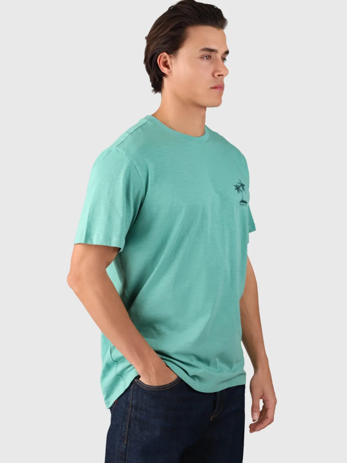 Whiterly Heren T-shirt | Bottle Green