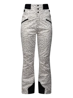 Whitewater-Print Women Snow Pants | Leopard Snow