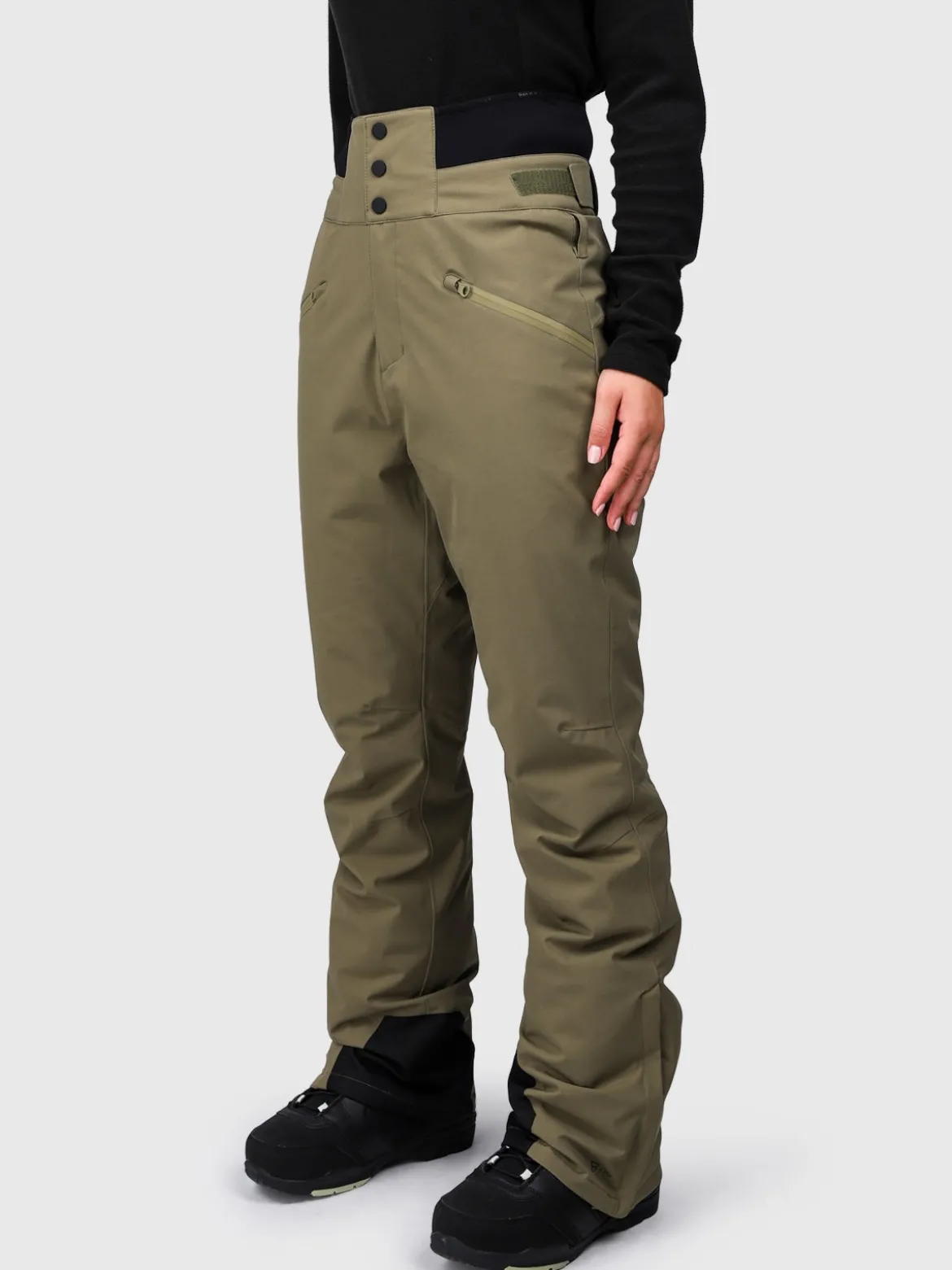 Whitewater Women Snow Pants | Dusky Green