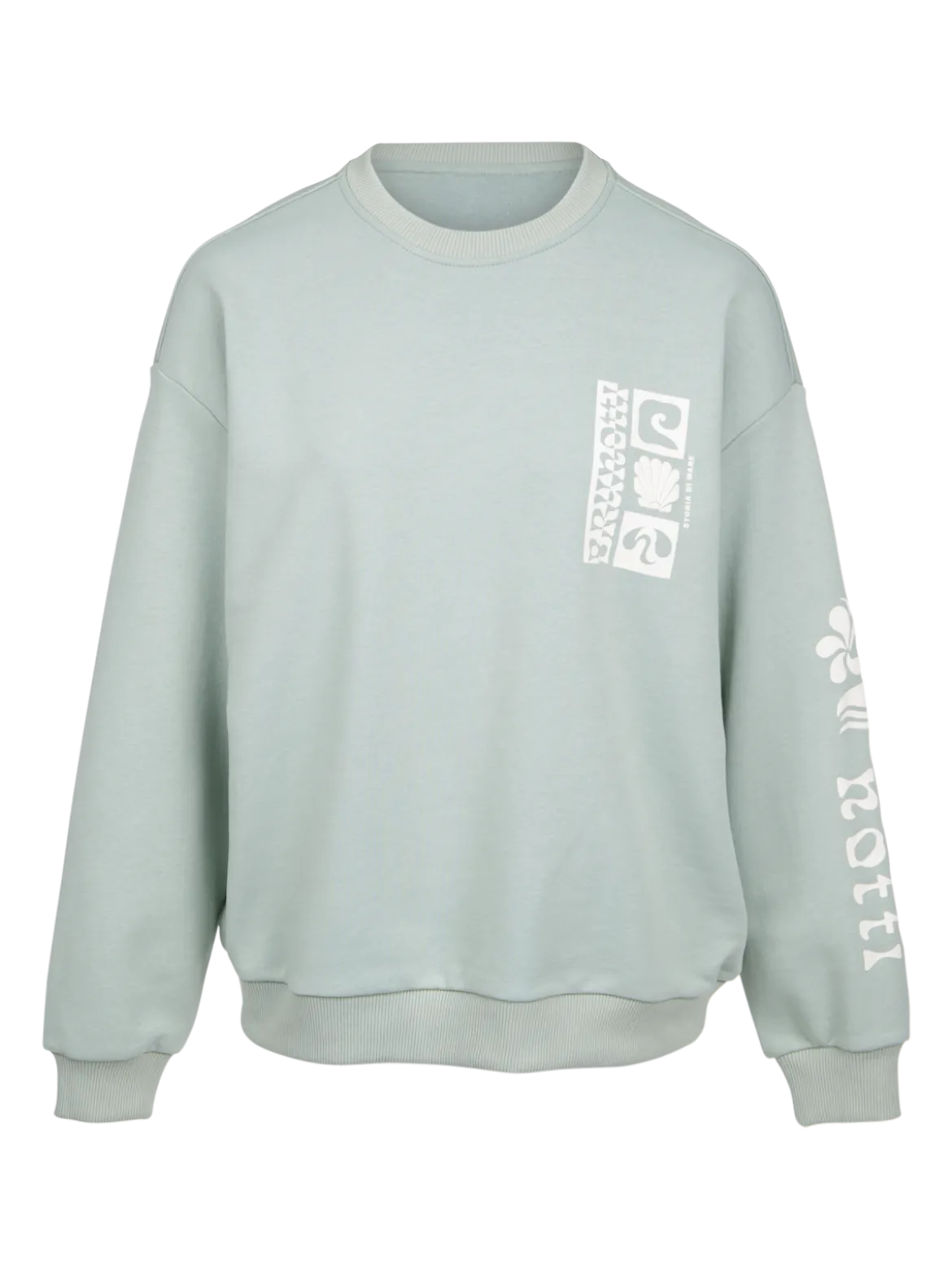 Yanouka Dames Sweater | Aqua Grey