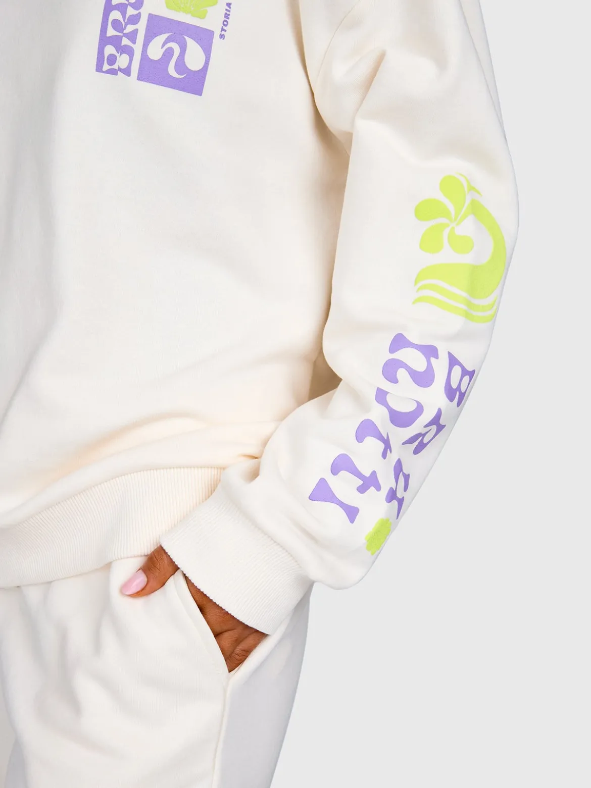 Yanouka Dames Sweater | Creme