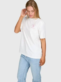 Zaymare Dames T-shirt | Mauve Mist