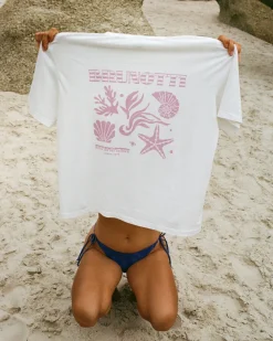 Zaymare Dames T-shirt | Mauve Mist