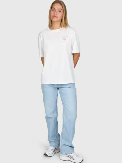 Zaymare Dames T-shirt | Mauve Mist