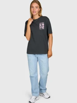 Zennanda Dames T-shirt | Pirate Black