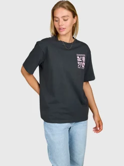 Zennanda Dames T-shirt | Pirate Black