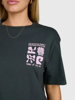 Zennanda Dames T-shirt | Pirate Black