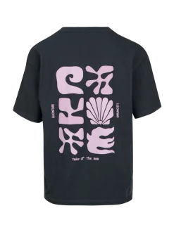 Zennanda Dames T-shirt | Pirate Black