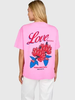 Zeta Dames T-shirt | Fuchsia Pink