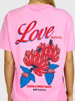 Zeta Dames T-shirt | Fuchsia Pink