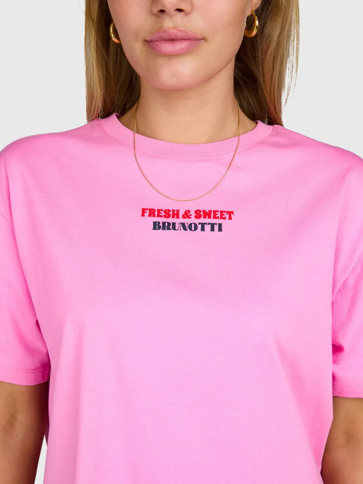 Zeta Dames T-shirt | Fuchsia Pink