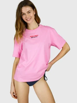 Zeta Dames T-shirt | Fuchsia Pink